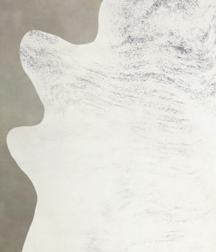 Grey Brindle X-Large Brazilian Cowhide Rug 7'1"H x 6'1"W #A21991 by Hudson Hides