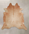 Beige XX-Large Brazilian Cowhide Rug 8'0