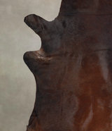 Chocolate X-Large Brazilian Cowhide Rug 7'0"H x 6'5"W #A22093 by Hudson Hides