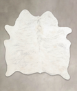 Grey Brindle Large Brazilian Cowhide Rug 5'7"H x 5'5"W #A22175 by Hudson Hides