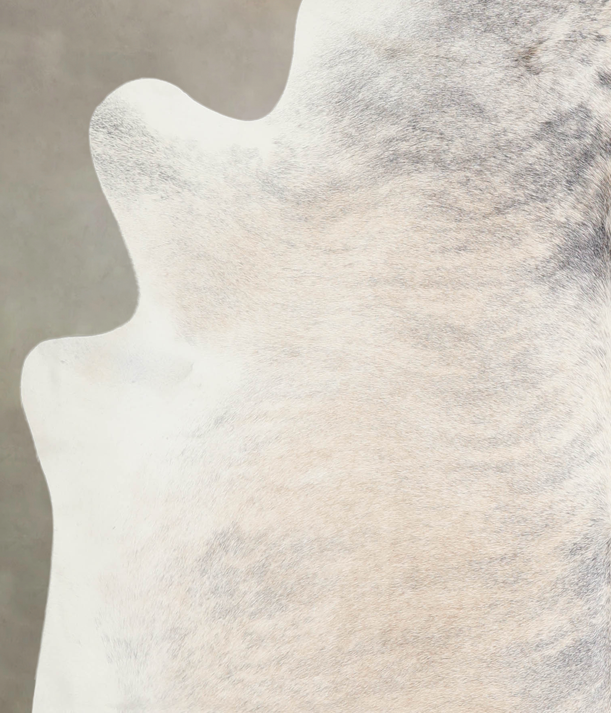 Grey Brindle X-Large Brazilian Cowhide Rug 6'8"H x 6'2"W #A22200 by Hudson Hides