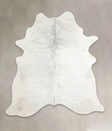 Grey Brindle X-Large Brazilian Cowhide Rug 6'10"H x 6'5"W #A22311 by Hudson Hides