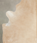 Beige X-Large Brazilian Cowhide Rug 7'7"H x 6'5"W #A22408 by Hudson Hides