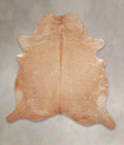 Beige XX-Large Brazilian Cowhide Rug 7'10"H x 7'3"W #A22451 by Hudson Hides
