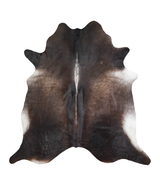Dark Grey XX-Large Brazilian Cowhide Rug 8'0"H x 7'9"W #A22496 by Hudson Hides