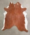 Brown and White Regular X-Large Brazilian Cowhide Rug 7'6