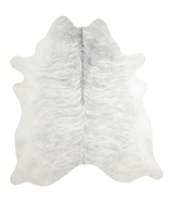 Grey Brindle XX-Large Brazilian Cowhide Rug 7'6"H x 6'8"W #A22587 by Hudson Hides