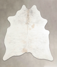 Grey Brindle X-Large Brazilian Cowhide Rug 6'11"H x 6'2"W #A22844 by Hudson Hides