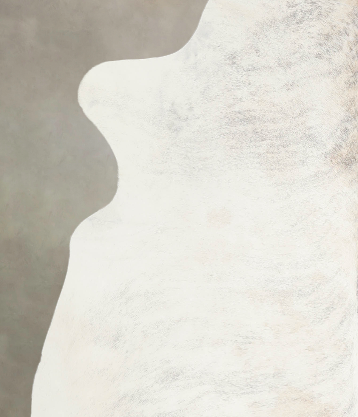 Grey Brindle X-Large Brazilian Cowhide Rug 6'11"H x 6'2"W #A22844 by Hudson Hides