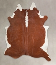 Hereford XX-Large Brazilian Cowhide Rug 8'7"H x 6'10"W #A22923 by Hudson Hides