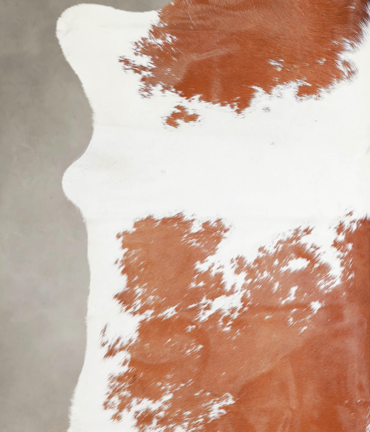 Brown and White X-Large Brazilian Cowhide Rug 6'5"H x 6'3"W #A23024 by Hudson Hides