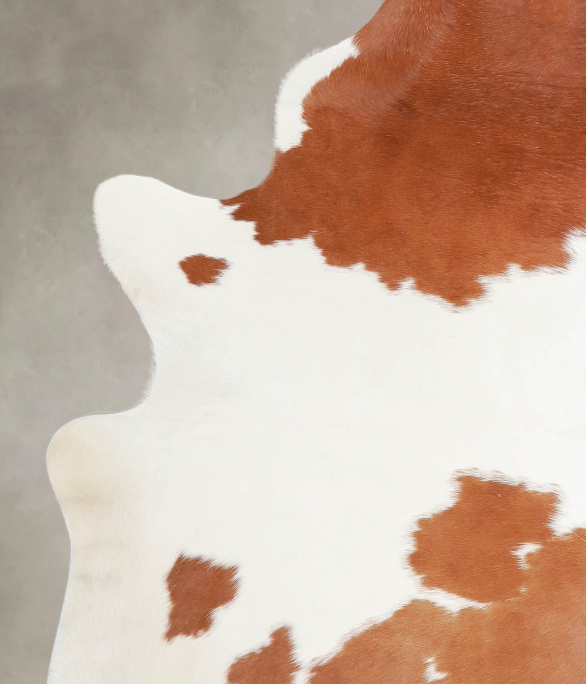 Brown and White X-Large Brazilian Cowhide Rug 7'3"H x 5'11"W #A23212 by Hudson Hides