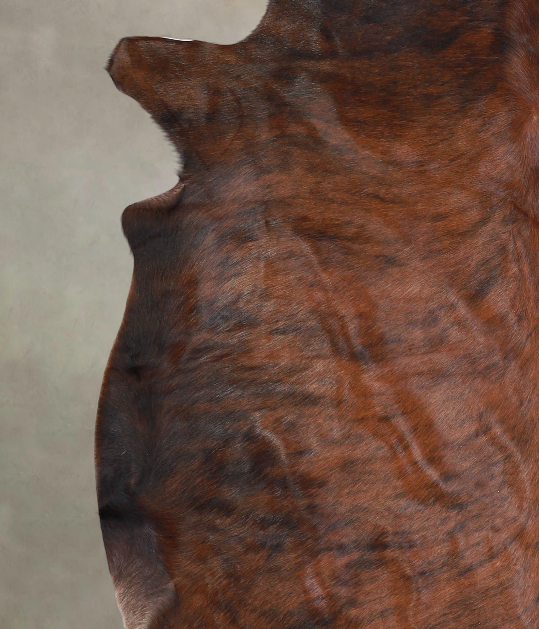 Dark Brindle Cowhide Rug #A23276