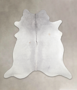 Medium Grey XX-Large Brazilian Cowhide Rug 7'9"H x 7'6"W #A23482 by Hudson Hides