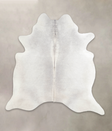 Medium Grey X-Large Brazilian Cowhide Rug 6'11"H x 6'8"W #A23483 by Hudson Hides