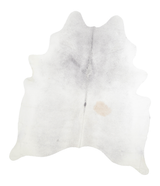 Light Grey X-Large Brazilian Cowhide Rug 7'8"H x 6'6"W #A23590 by Hudson Hides