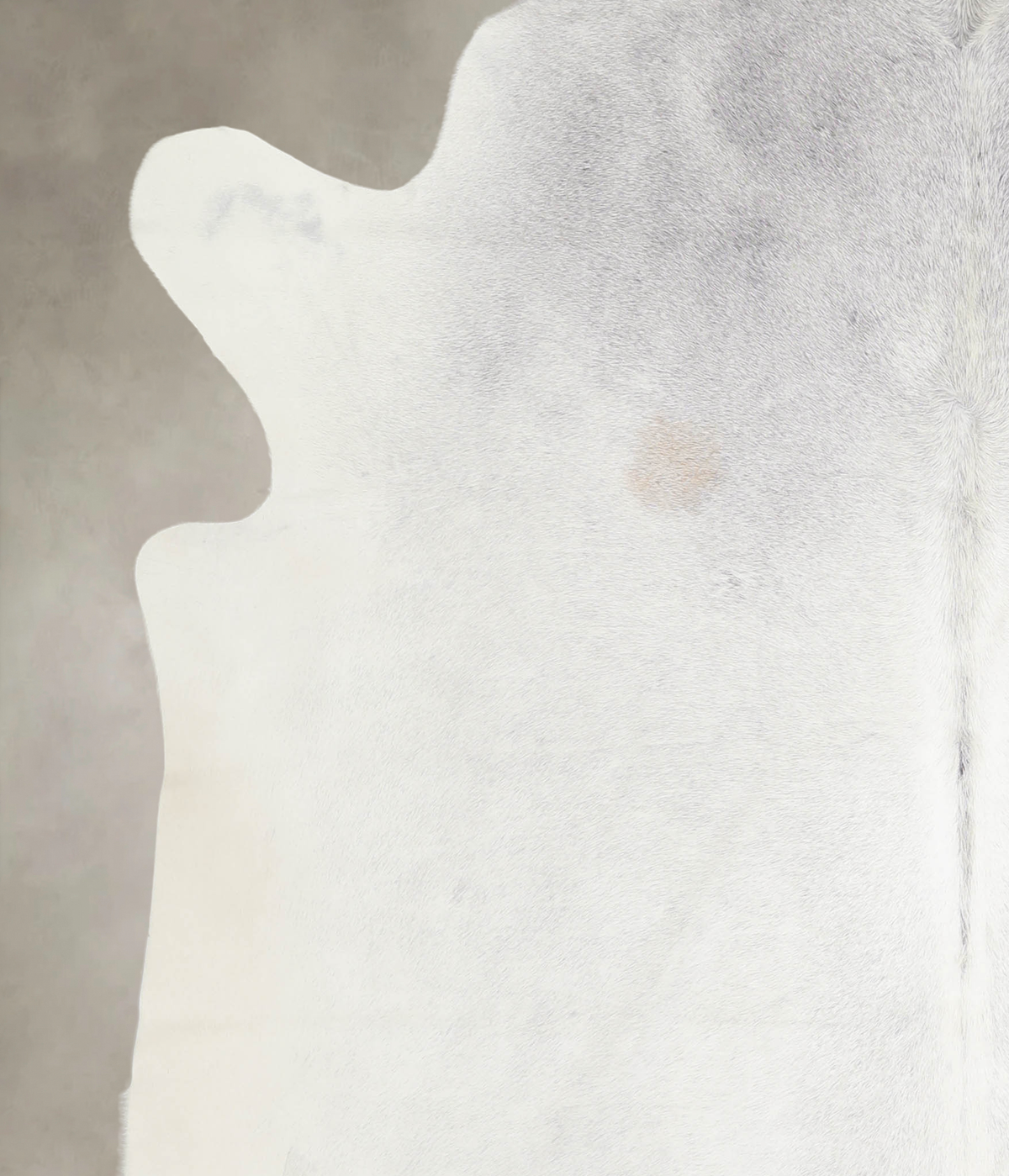 Medium Grey XX-Large Brazilian Cowhide Rug 7'9"H x 7'2"W #A23602 by Hudson Hides