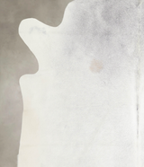 Medium Grey XX-Large Brazilian Cowhide Rug 7'9"H x 7'2"W #A23602 by Hudson Hides