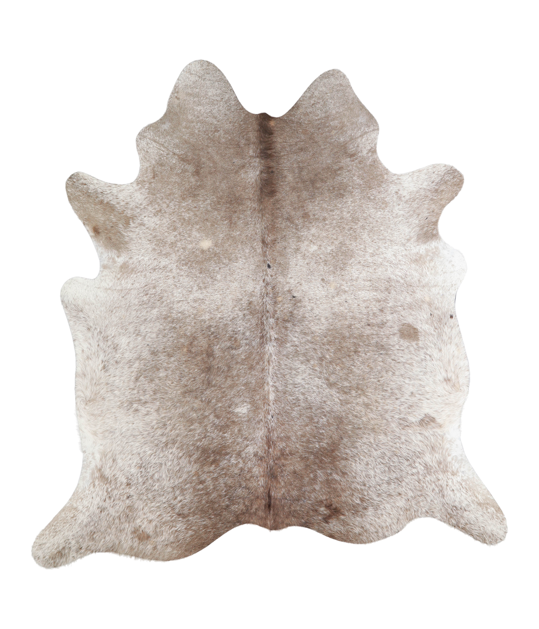 Taupe X-Large Brazilian Cowhide Rug 7'2"H x 6'7"W #A23678 by Hudson Hi