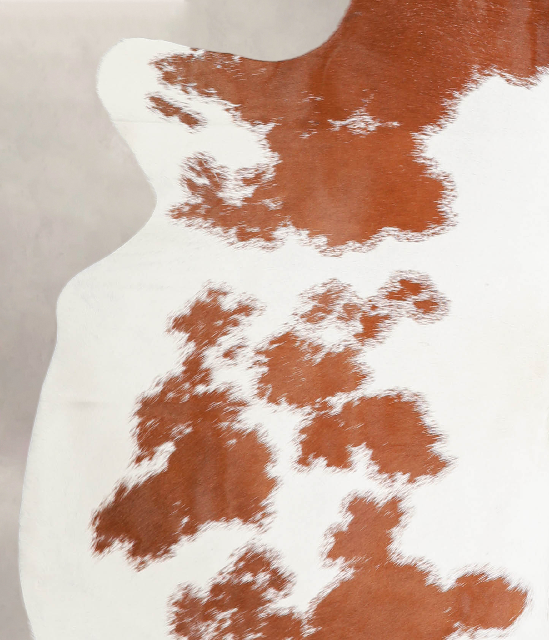Brown and White Cowhide Rug #A23785