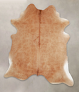 Beige X-Large Brazilian Cowhide Rug 7'1"H x 5'11"W #A23838 by Hudson Hides
