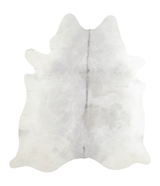 Medium Grey X-Large Brazilian Cowhide Rug 7'6"H x 6'7"W #A23862 by Hudson Hides