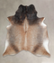 Grey with Beige X-Large Brazilian Cowhide Rug 7'4
