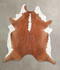 Hereford XX-Large Brazilian Cowhide Rug 8'1
