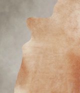 Beige XX-Large Brazilian Cowhide Rug 7'5"H x 6'9"W #A24001 by Hudson Hides