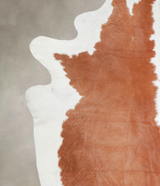 Hereford XX-Large Brazilian Cowhide Rug 8'2"H x 7'4"W #A24244 by Hudson Hides