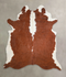 Hereford XX-Large Brazilian Cowhide Rug 7'8