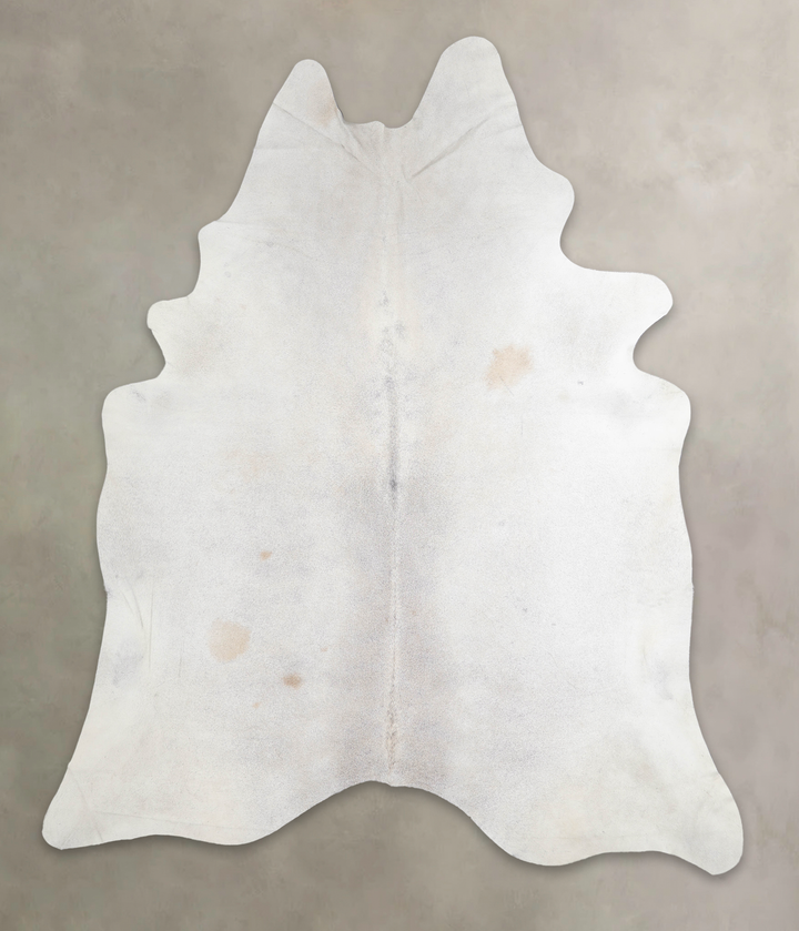 Light Grey XX-Large Brazilian Cowhide Rug 8'7"H x 7'1"W #A24266 by Hudson Hides