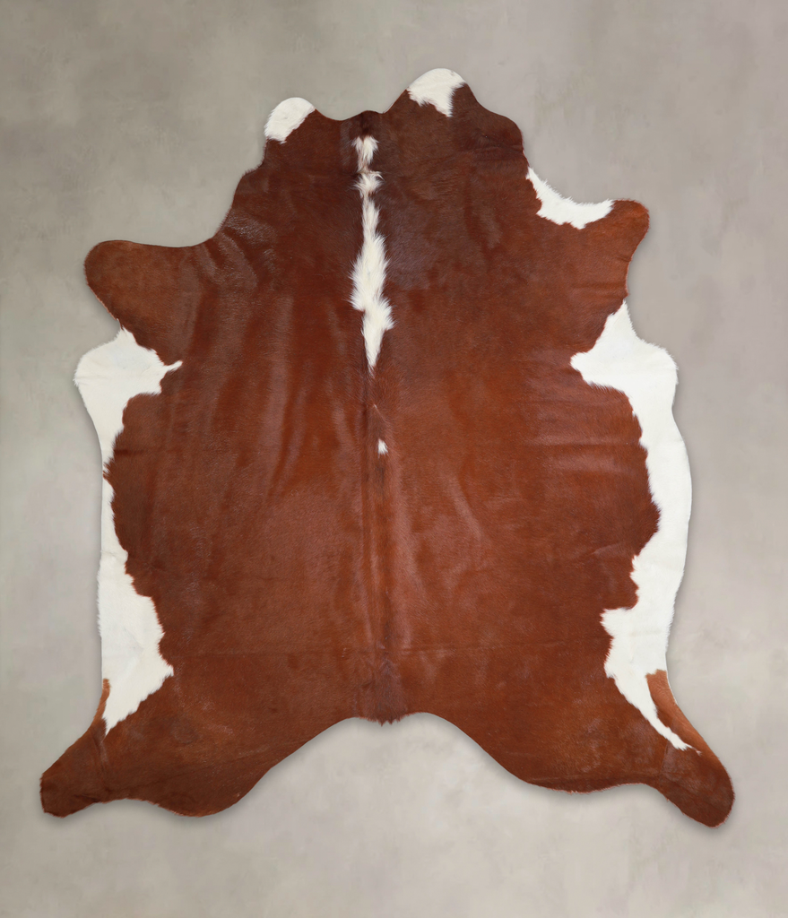 Hereford XX-Large Brazilian Cowhide Rug 7'9"H x 7'0"W #A24427 by Hudson Hides