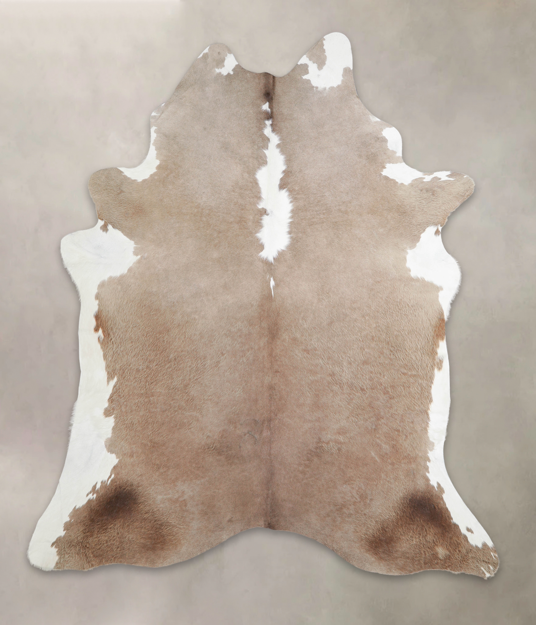 Grey With White Cowhide Rug #A24570