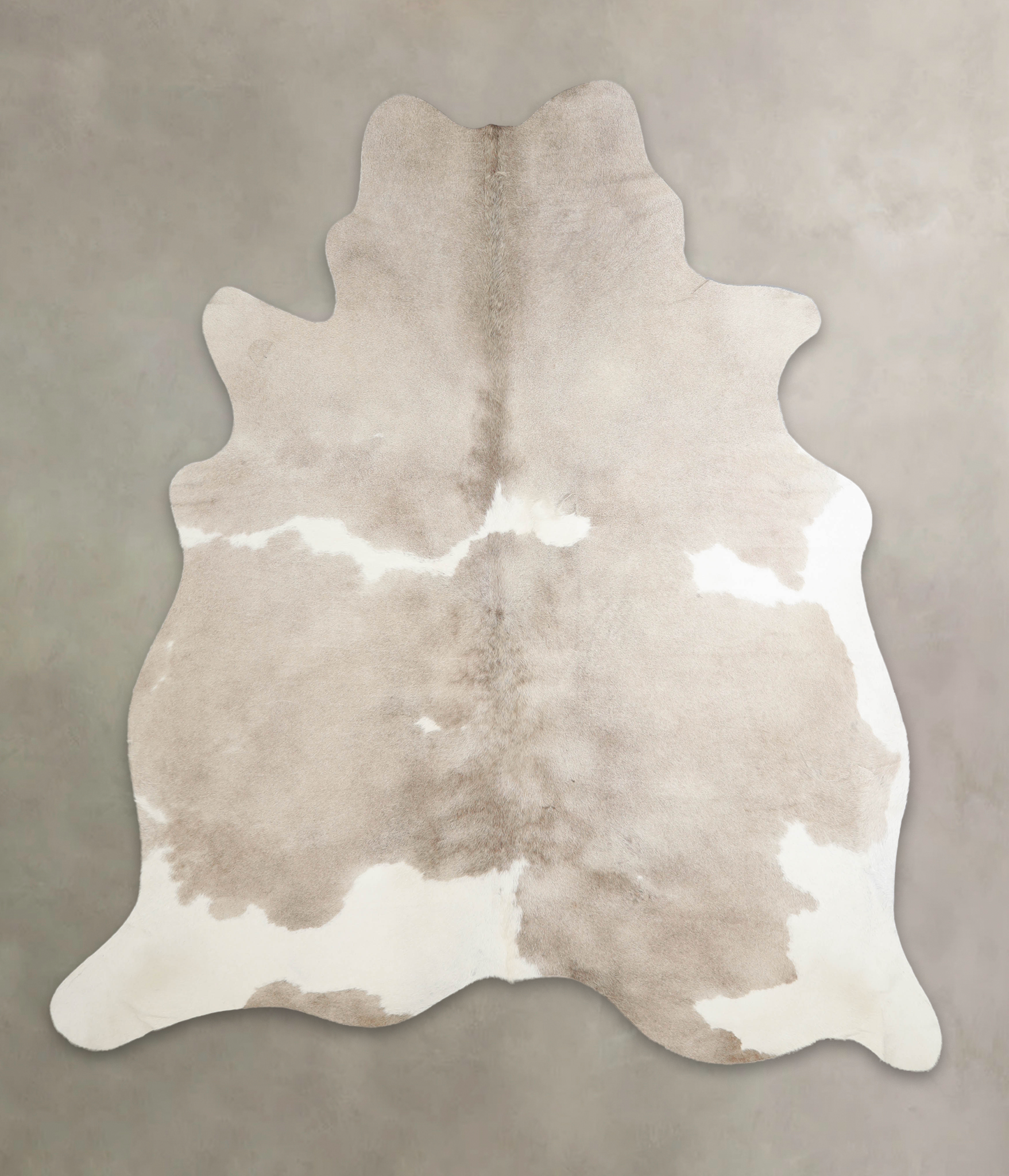Grey With White Cowhide Rug #A24806