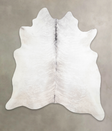 Grey Brindle X-Large Brazilian Cowhide Rug 7'5"H x 6'5"W #A24871 by Hudson Hides