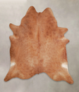 Solid Brown XX-Large Brazilian Cowhide Rug 7'11"H x 7'0"W #A25094 by Hudson Hides