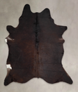Chocolate X-Large Brazilian Cowhide Rug 7'3"H x 6'1"W #A25288 by Hudson Hides