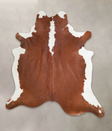 Hereford XX-Large Brazilian Cowhide Rug 7'8"H x 7'0"W #A25444 by Hudson Hides