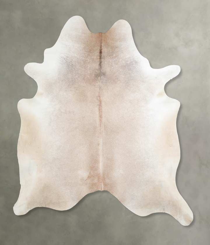 Grey with Beige XX-Large Brazilian Cowhide Rug 7'6"H x 6'9"W #A25457 by Hudson Hides