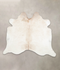 Beige X-Large Brazilian Cowhide Rug 5'11
