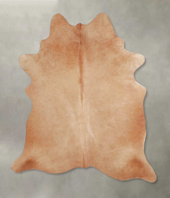 Beige Large Brazilian Cowhide Rug 6'10"H x 5'9"W #A25625 by Hudson Hides