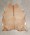 Beige X-Large Brazilian Cowhide Rug 6'10