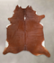 Brown and White Regular XX-Large Brazilian Cowhide Rug 7'11
