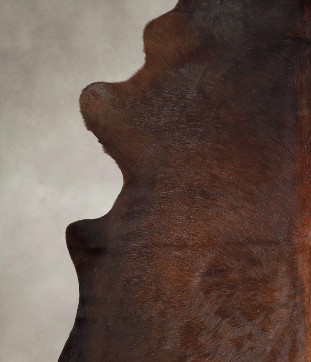 Dark Brindle Cowhide Rug #A25809