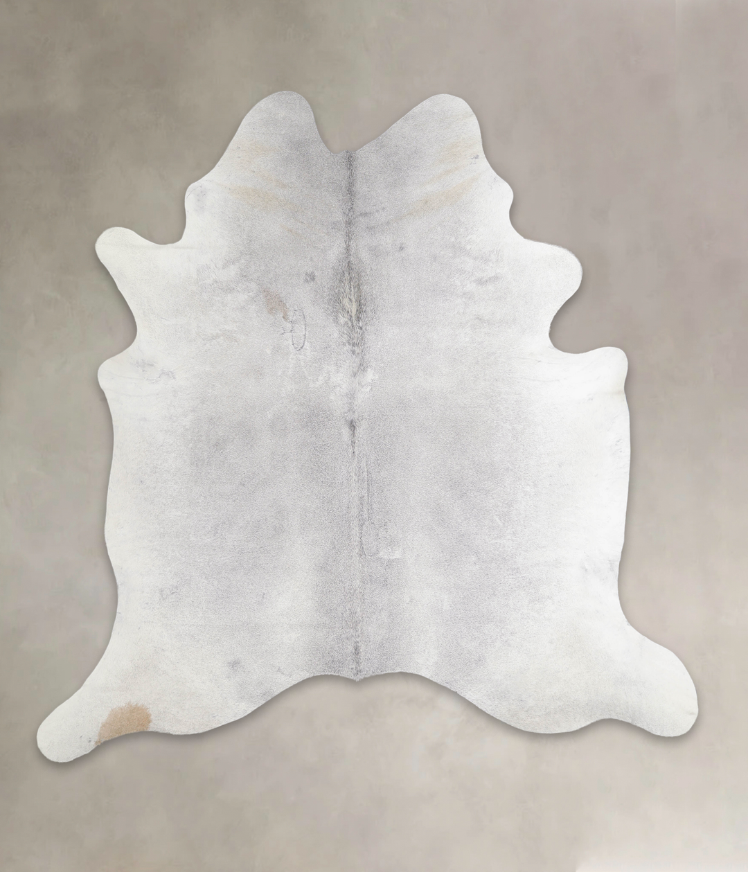 Medium Grey X-Large Brazilian Cowhide Rug 7'0"H x 6'10"W #A25841 by Hu