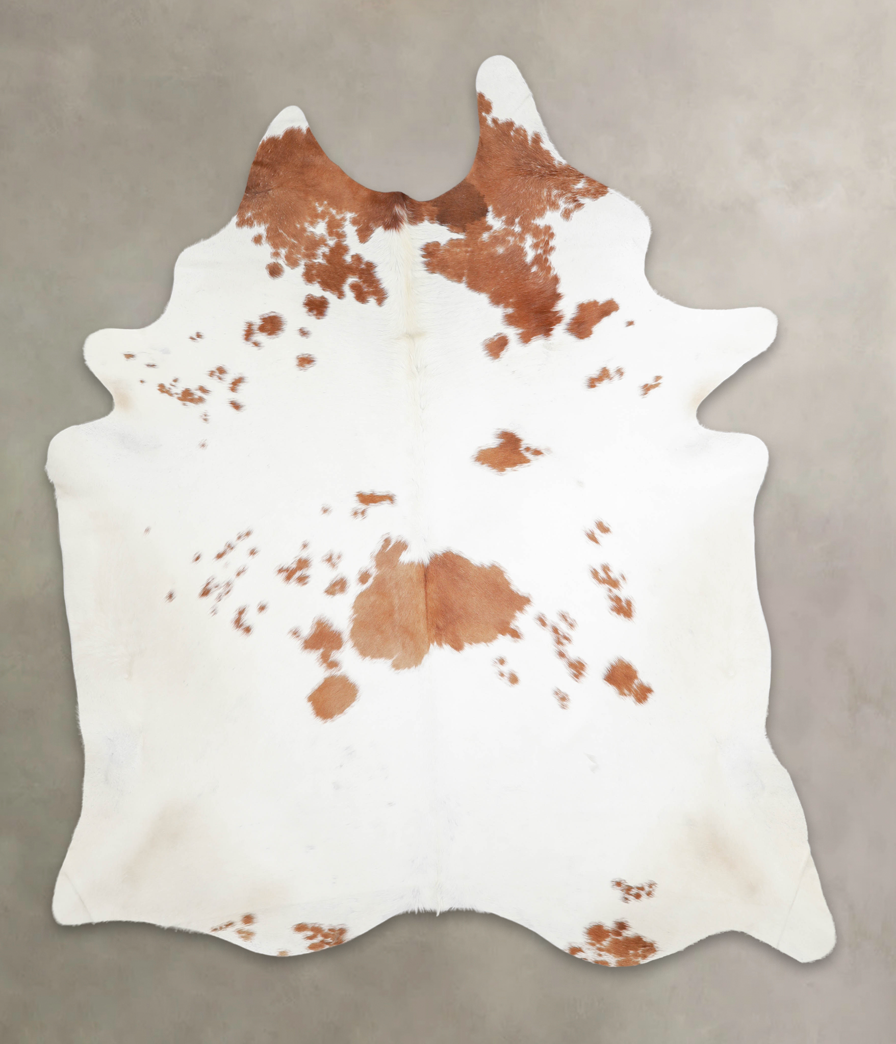 Brown and White Cowhide Rug #A25955