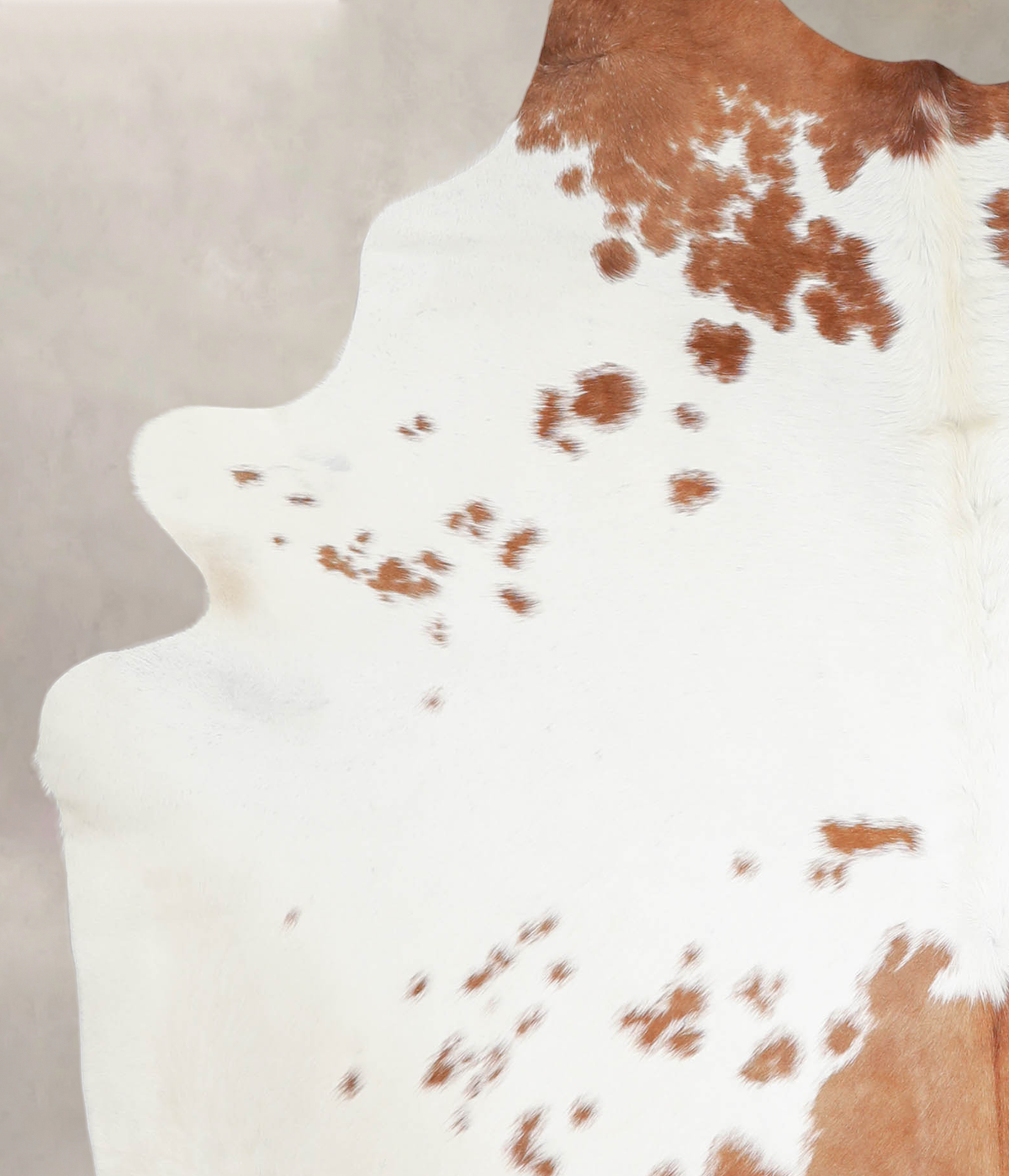 Brown and White Cowhide Rug #A25955