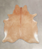 Beige XX-Large Brazilian Cowhide Rug 7'3