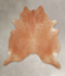 Solid Brown XX-Large Brazilian Cowhide Rug 8'6